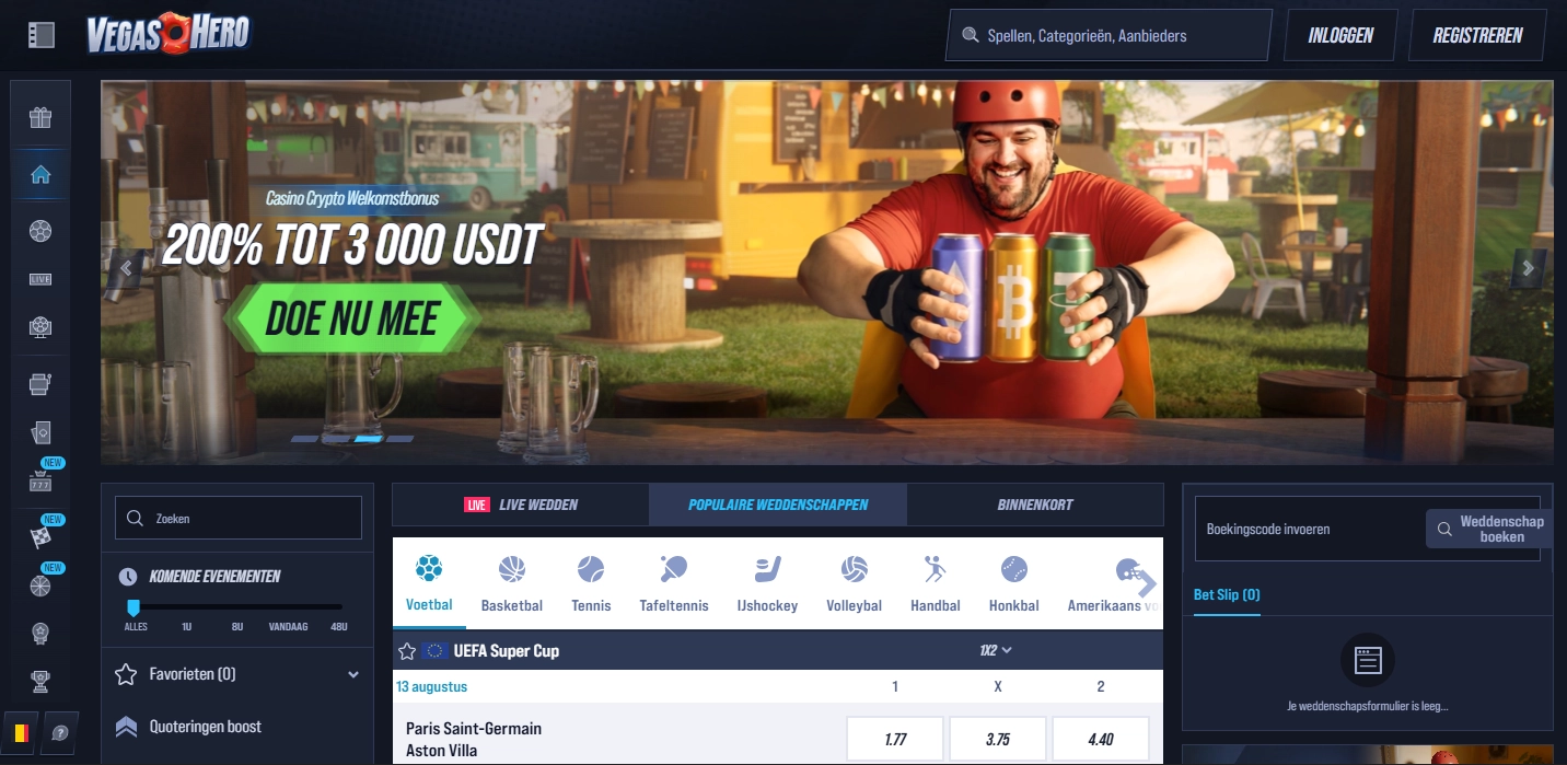 VegasHero Buitenlandse Casino met IDEAL online casino buitenland